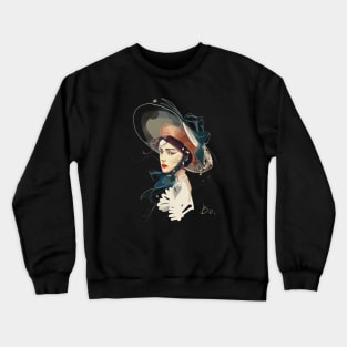 My painting girl Crewneck Sweatshirt